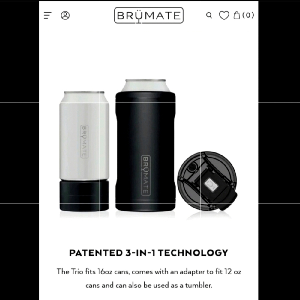 ♥︎BNIB Brumate Hopsulator TRíO / Brumate 3-IN-1 ♥︎